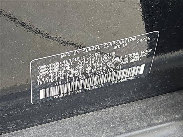 Used 2025 Subaru WRX Premium w/ Accessory Package #2 AWD/4WD image 22