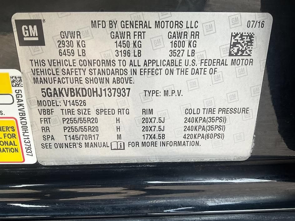 Used 2017 Buick Enclave Leather w/ Enclave Sport Touring Edition AWD/4WD image 55