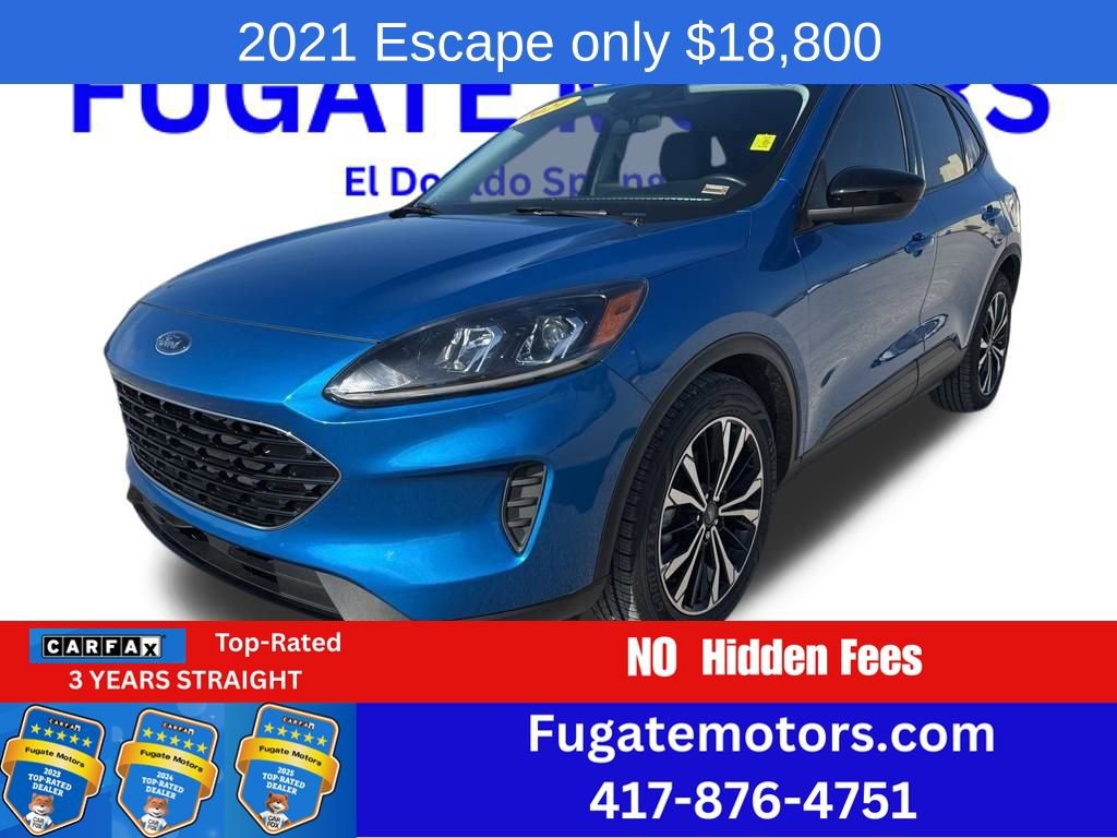 Used 2021 Ford Escape SE w/ SE Sport Appearance Package image 1