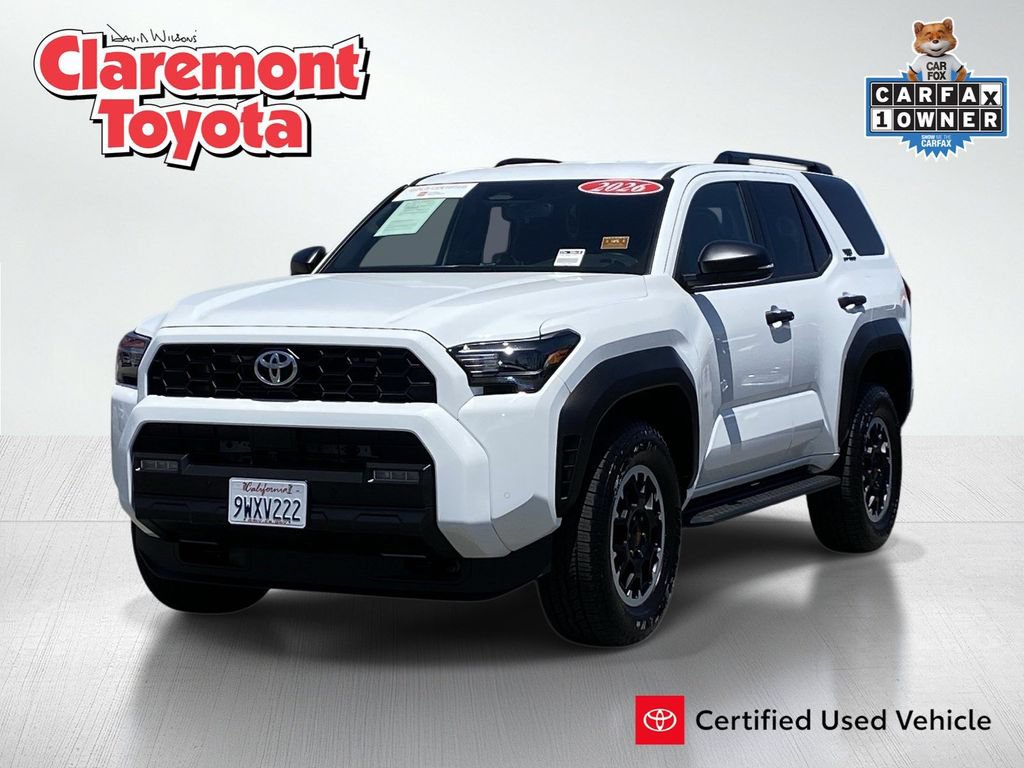 Certified 2026 Toyota 4Runner TRD Off-Road AWD/4WD image 1