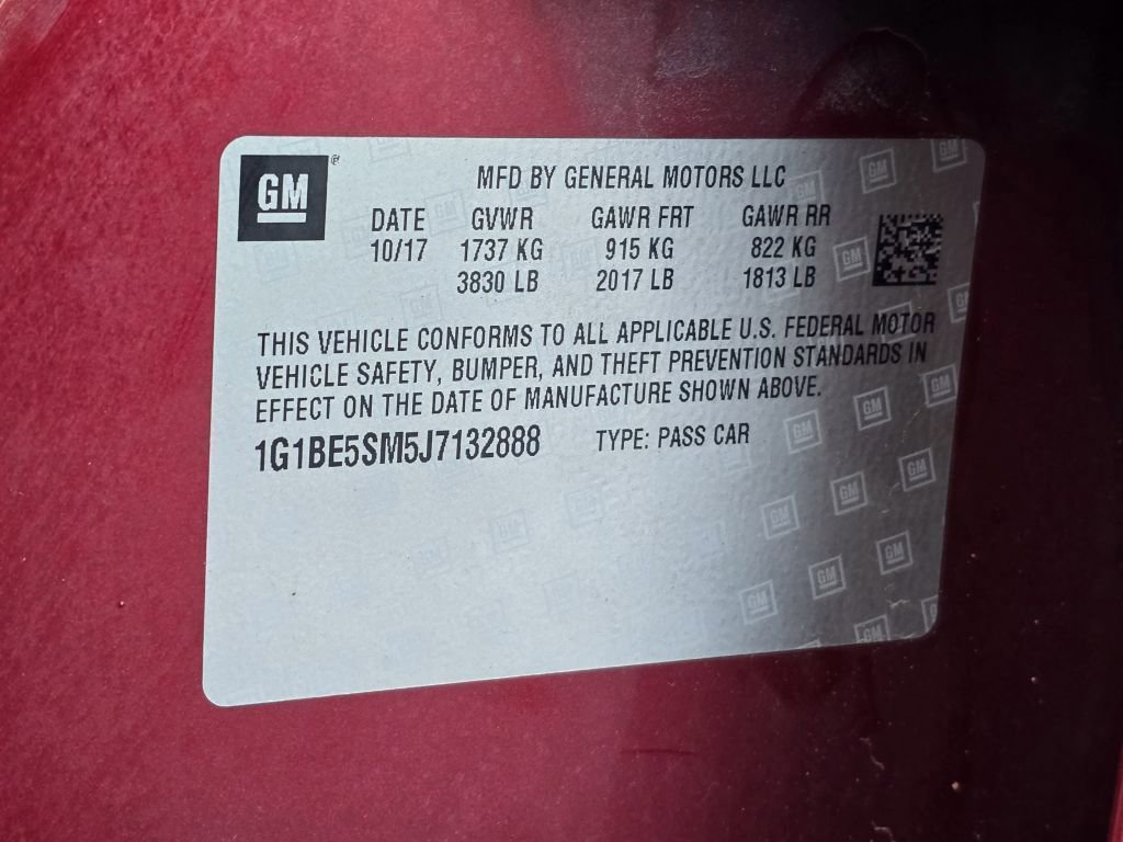 Used 2018 Chevrolet Cruze LT image 31