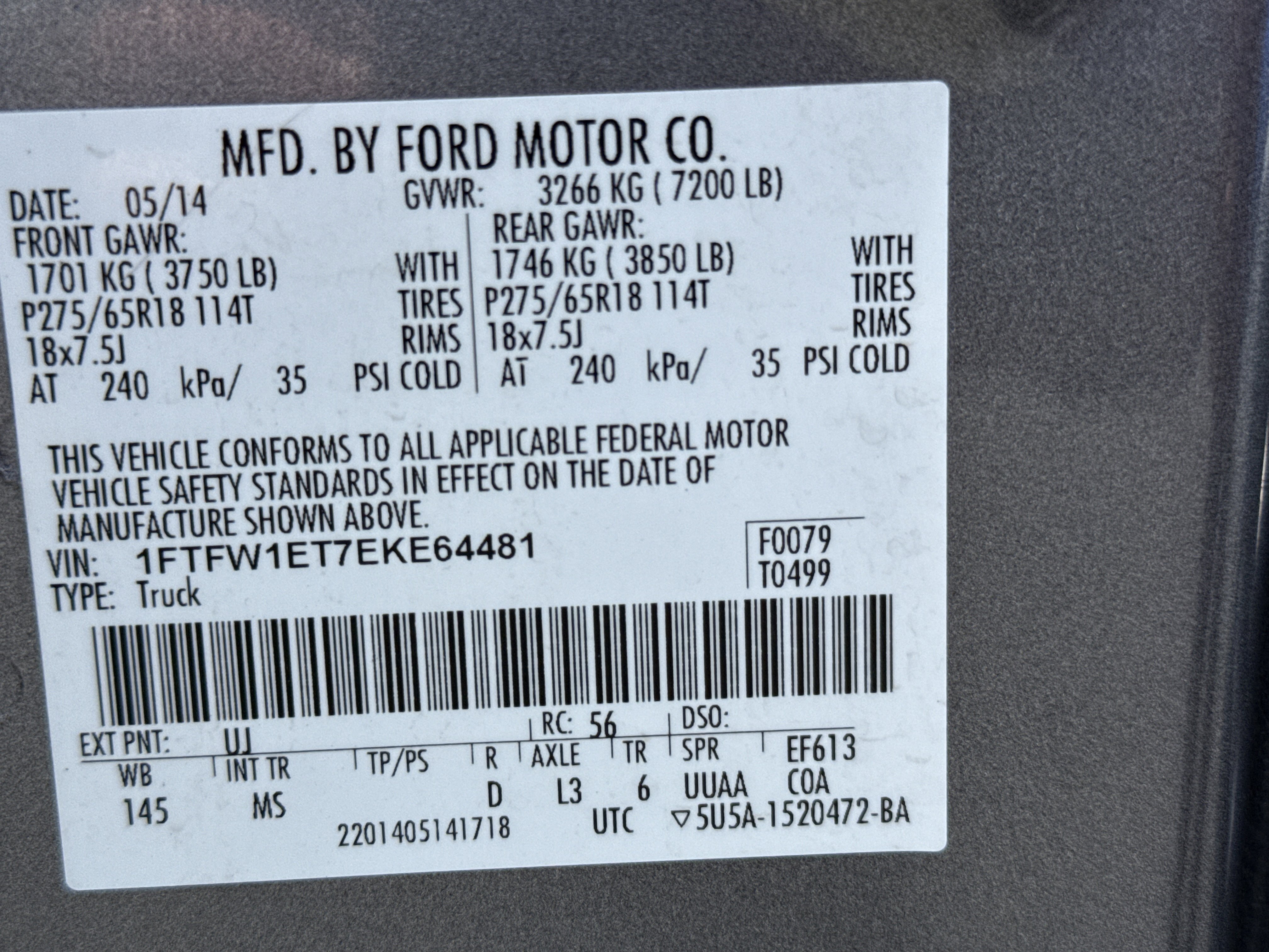 Used 2014 Ford F150 XLT w/ Equipment Group 302A Luxury AWD/4WD image 33