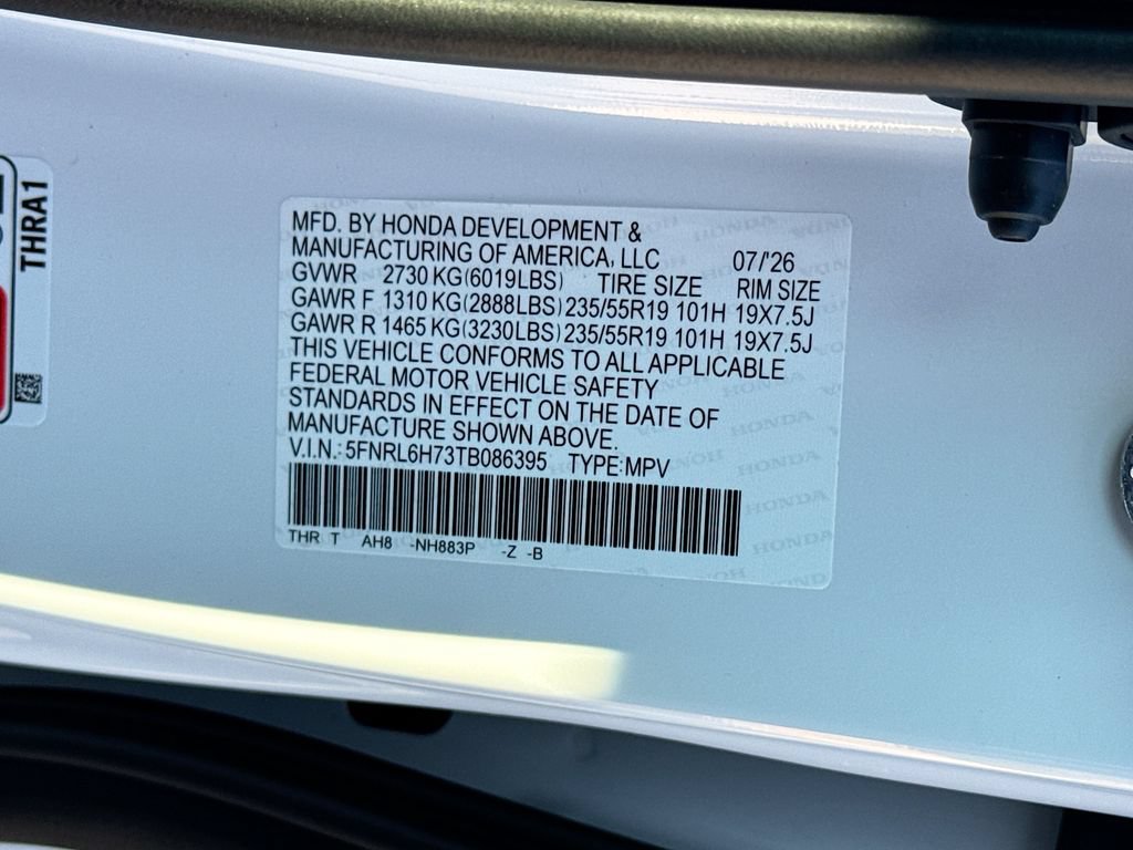 New 2026 Honda Odyssey Sport-L image 38