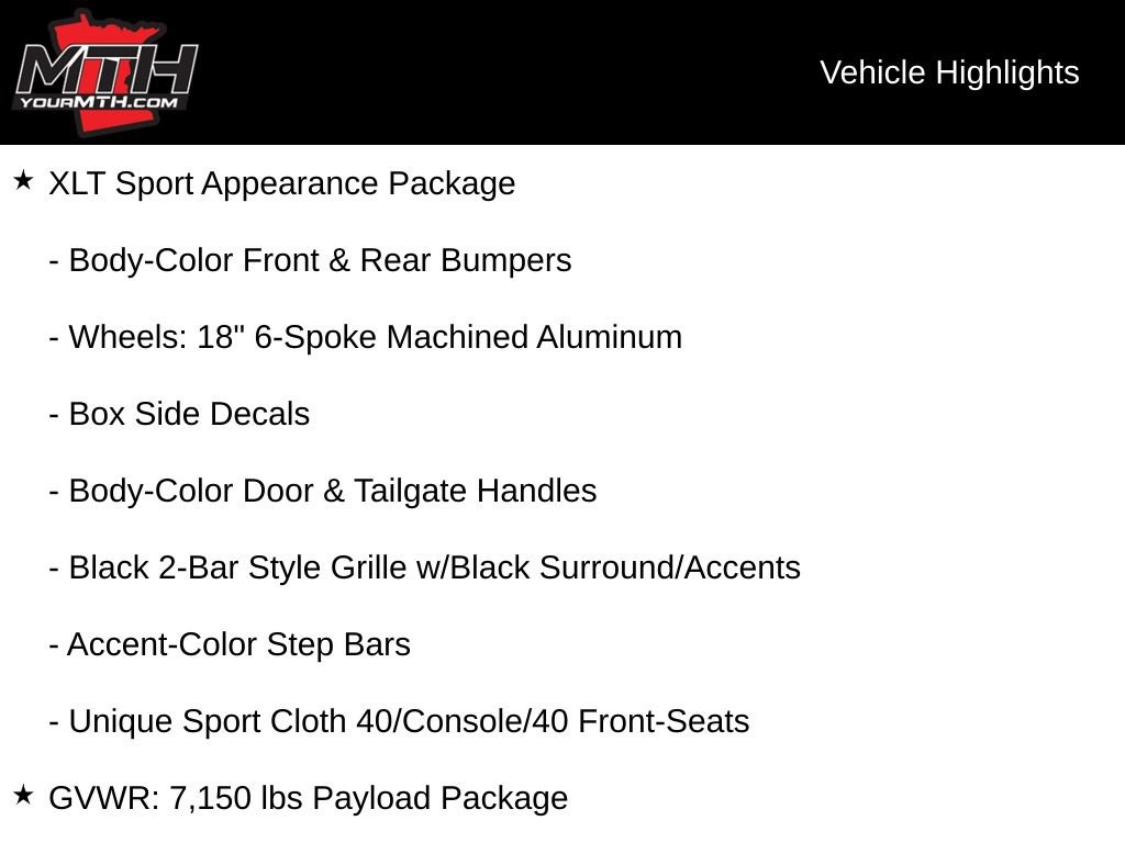 Used 2023 Ford F150 XLT w/ Equipment Group 302A High image 14