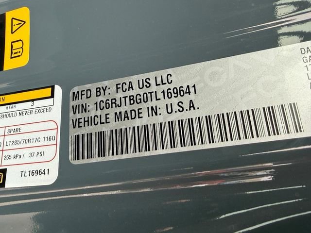 New 2026 Jeep Gladiator Rubicon w/ Steel Power Dome Hood Package image 15