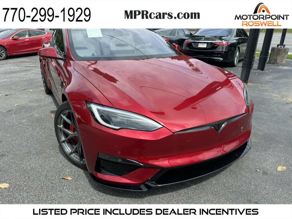 Used 2026 Tesla Model S Plaid AWD/4WD image 1