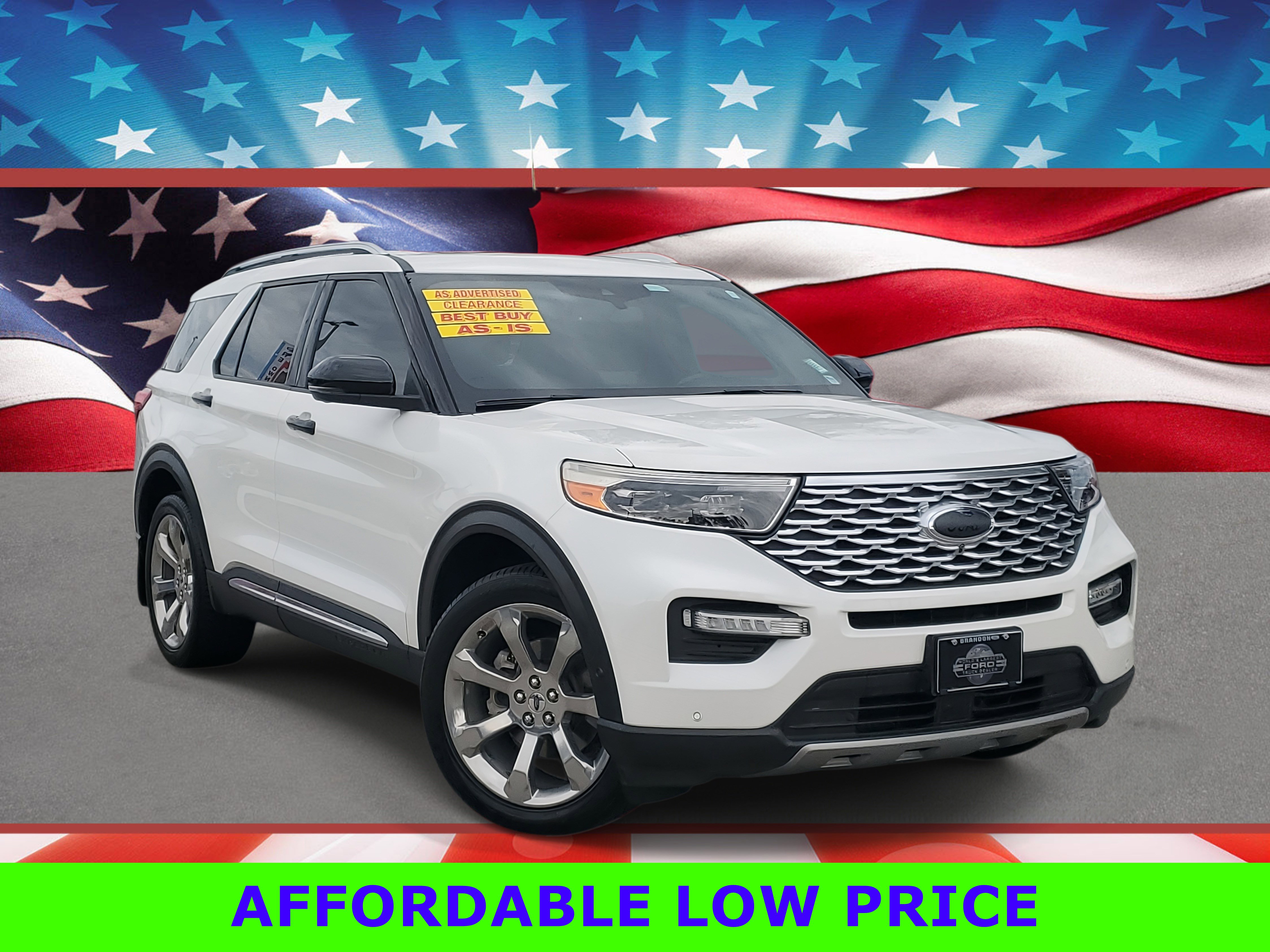 Used 2020 Ford Explorer Platinum w/ Premium Technology Package image 1