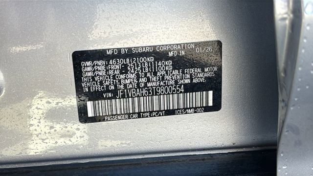 New 2026 Subaru WRX Premium image 28