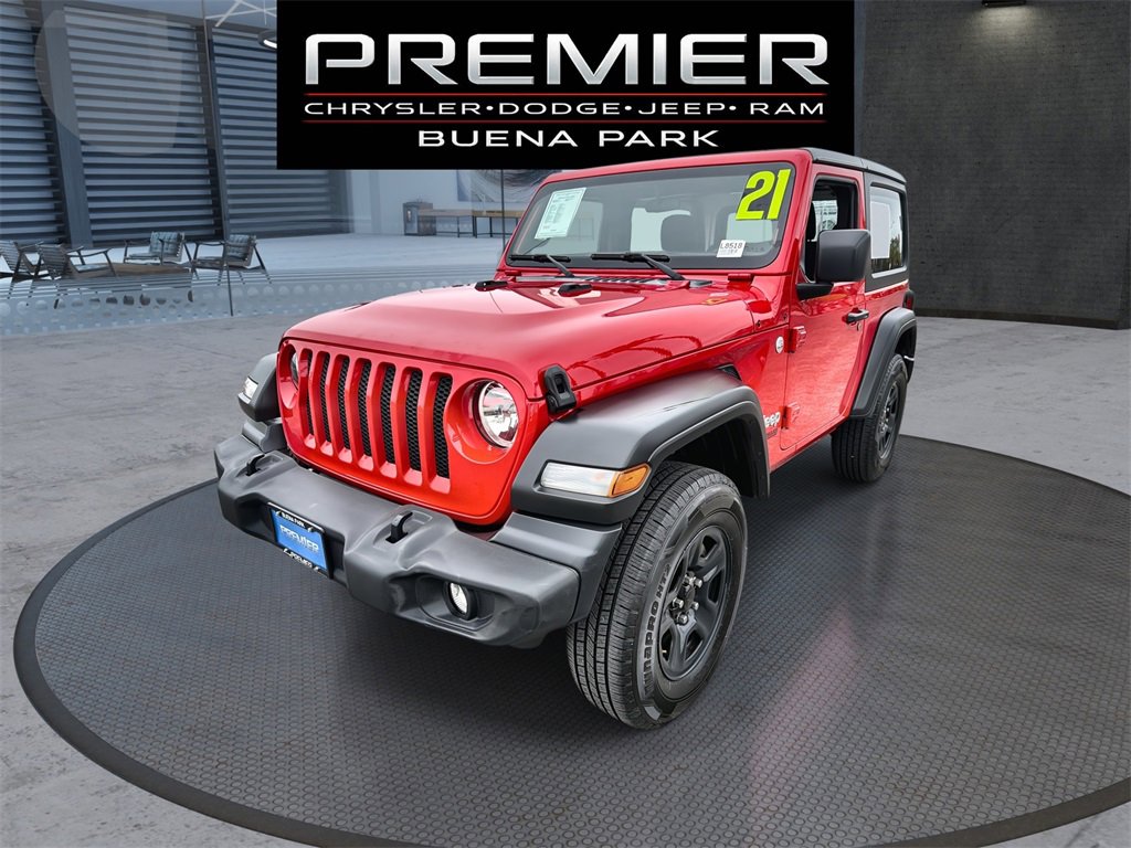 Used 2021 Jeep Wrangler Sport image 1