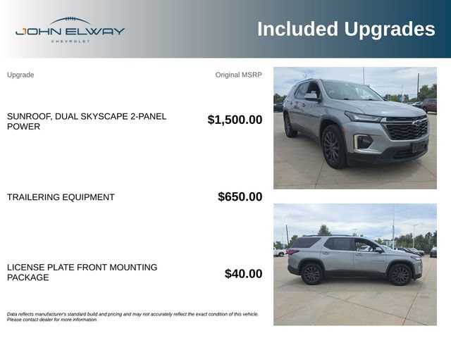 Used 2023 Chevrolet Traverse RS AWD/4WD image 7
