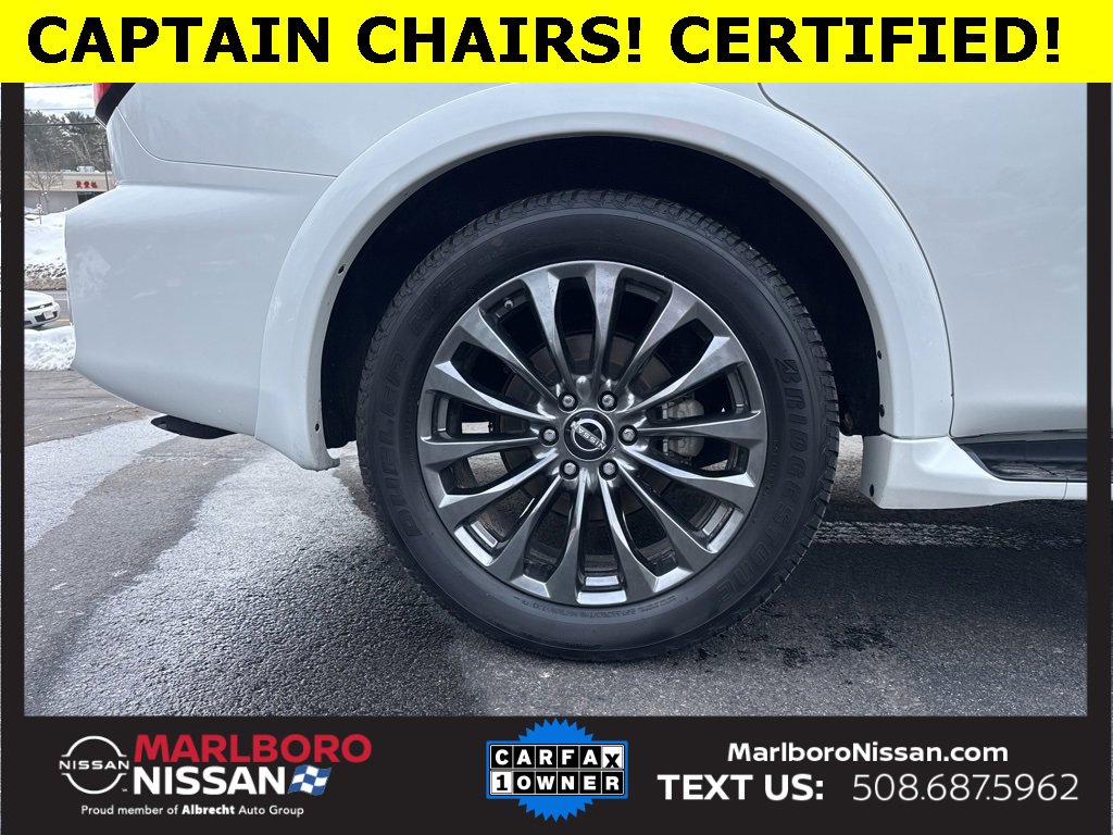 Certified 2024 Nissan Armada Platinum w/ Captain's Chairs Package image 9