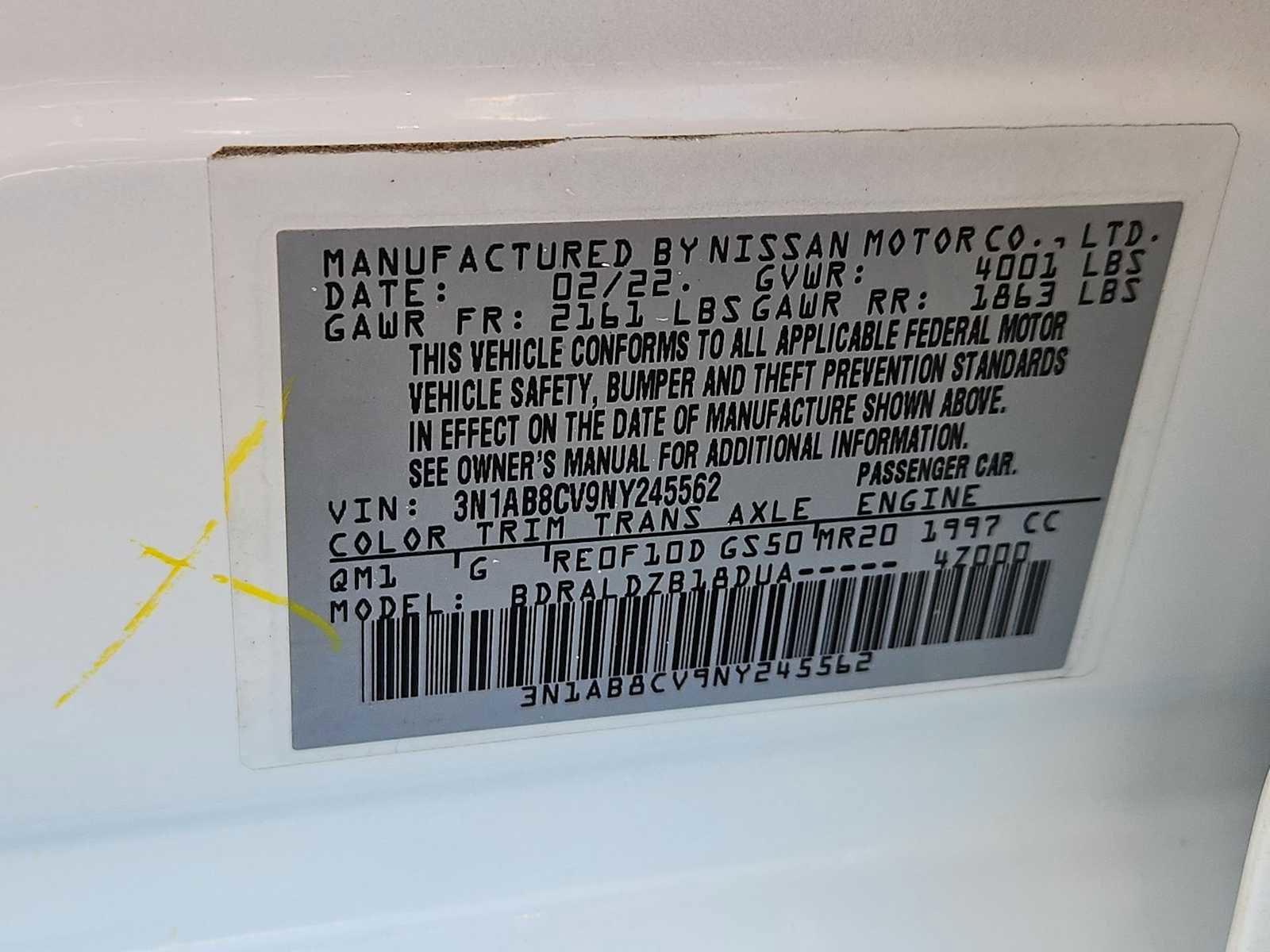 Used 2022 Nissan Sentra SV image 33