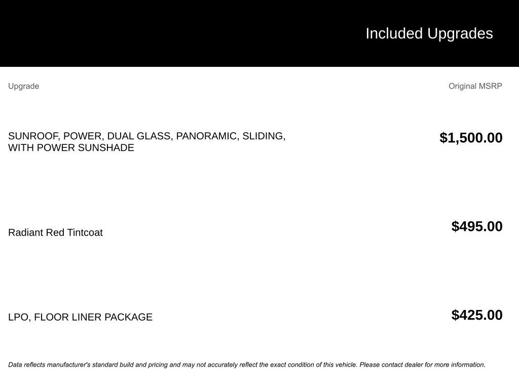 New 2026 Chevrolet Traverse High Country w/ LPO, Floor Liner Package image 3