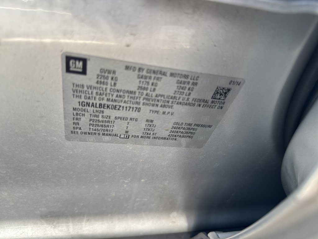 Used 2014 Chevrolet Equinox LT image 8