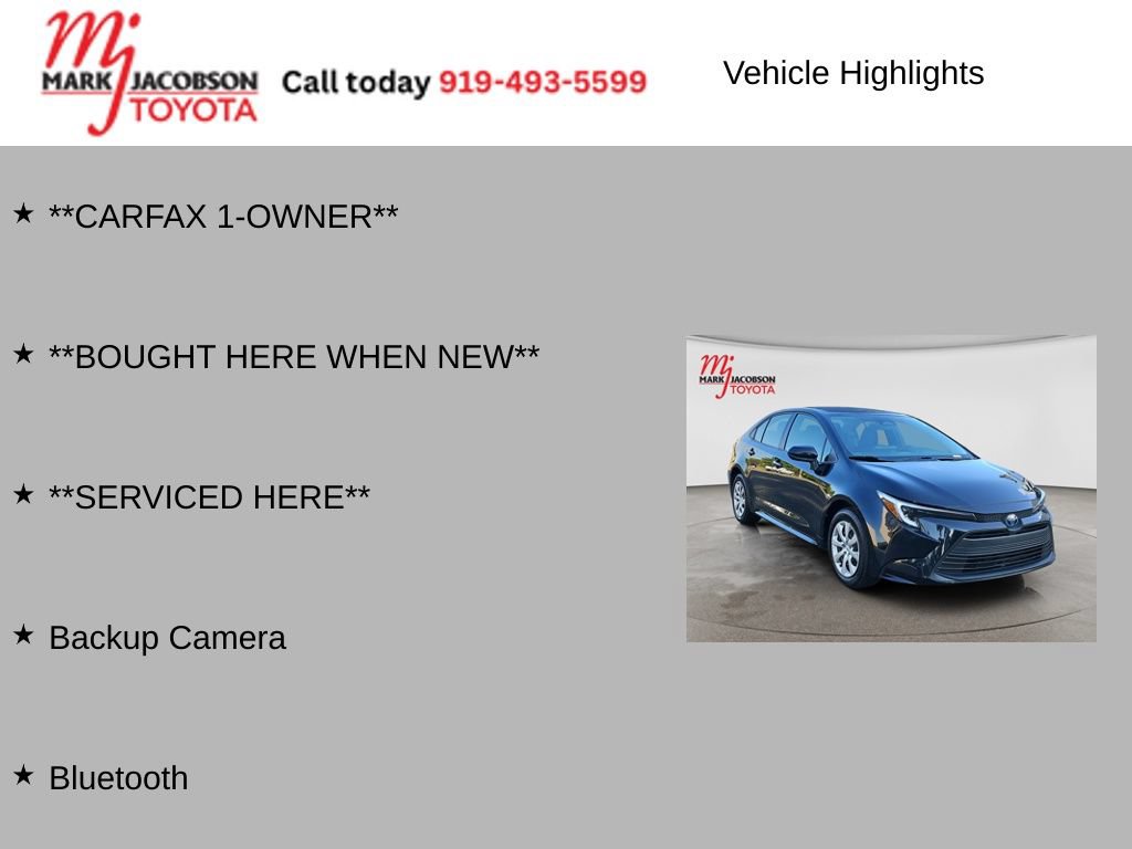 Used 2023 Toyota Corolla LE FWD image 5