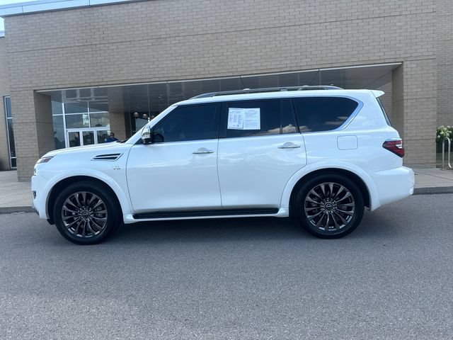 Used 2021 Nissan Armada Platinum w/ Captain's Chairs Package