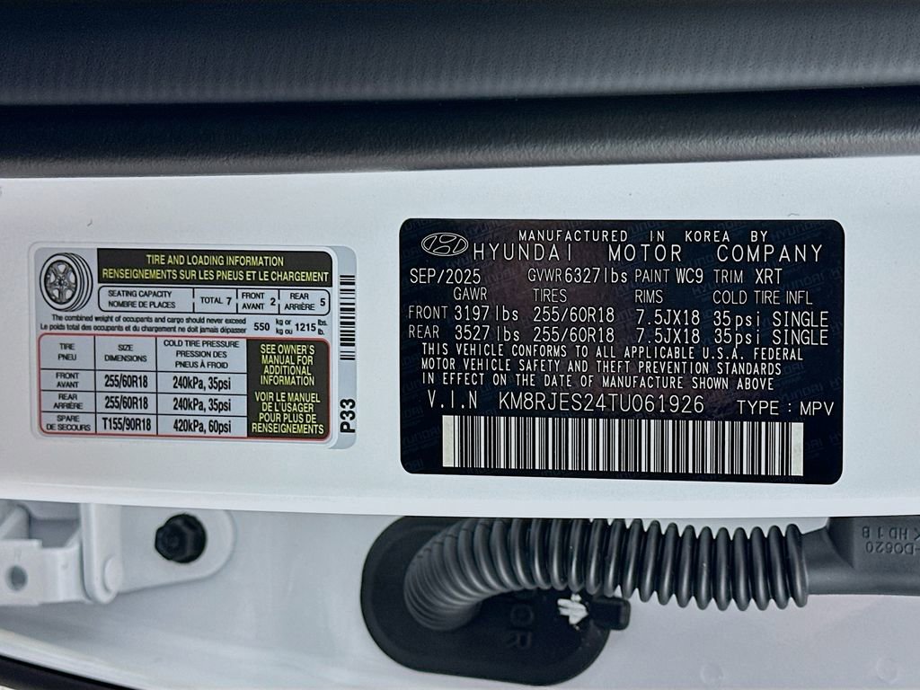 New 2026 Hyundai Palisade XRT Pro image 24