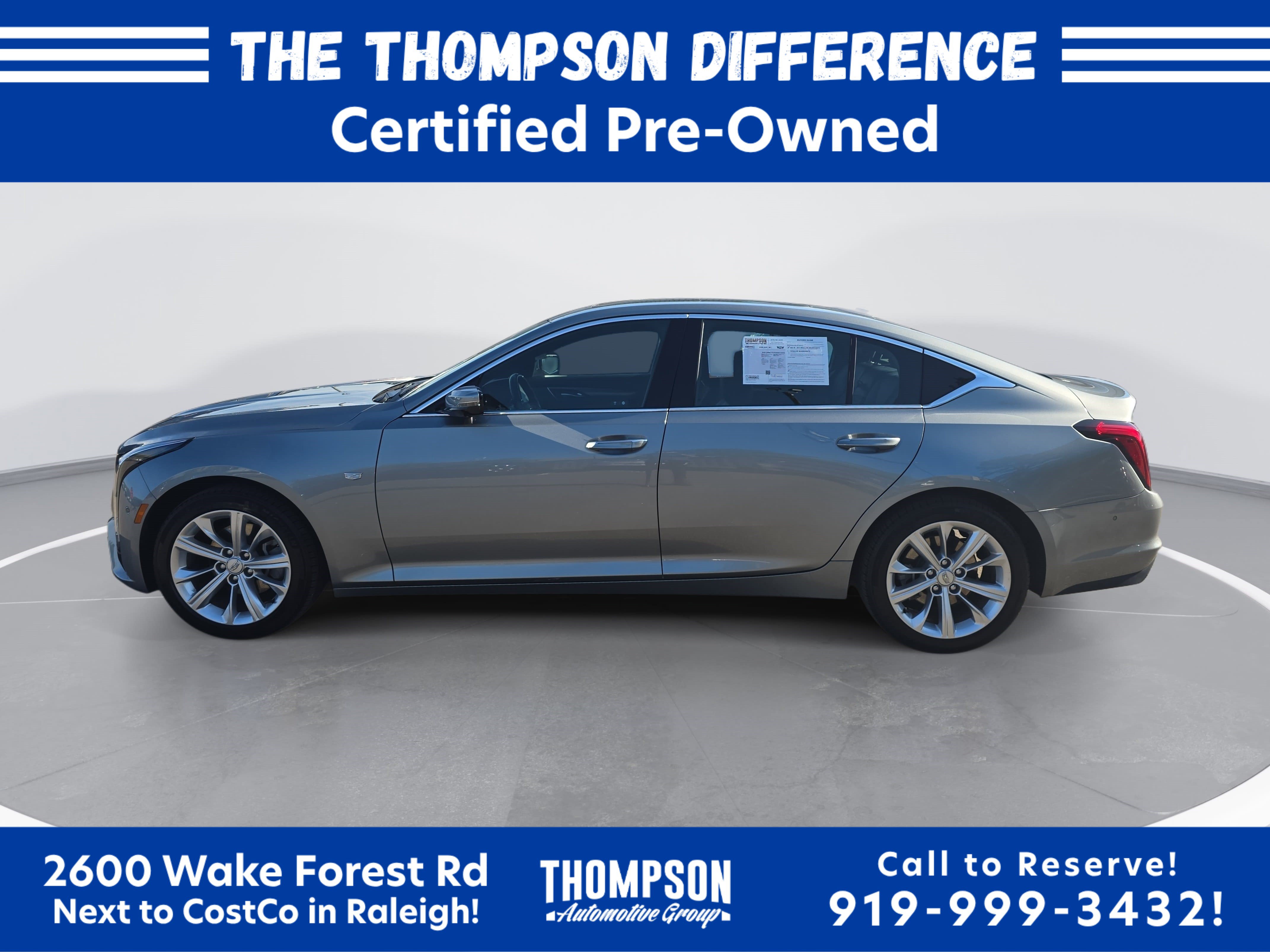 Certified 2025 Cadillac CT5 Premium Luxury w/ Sun And Sound Package AWD/4WD image 6