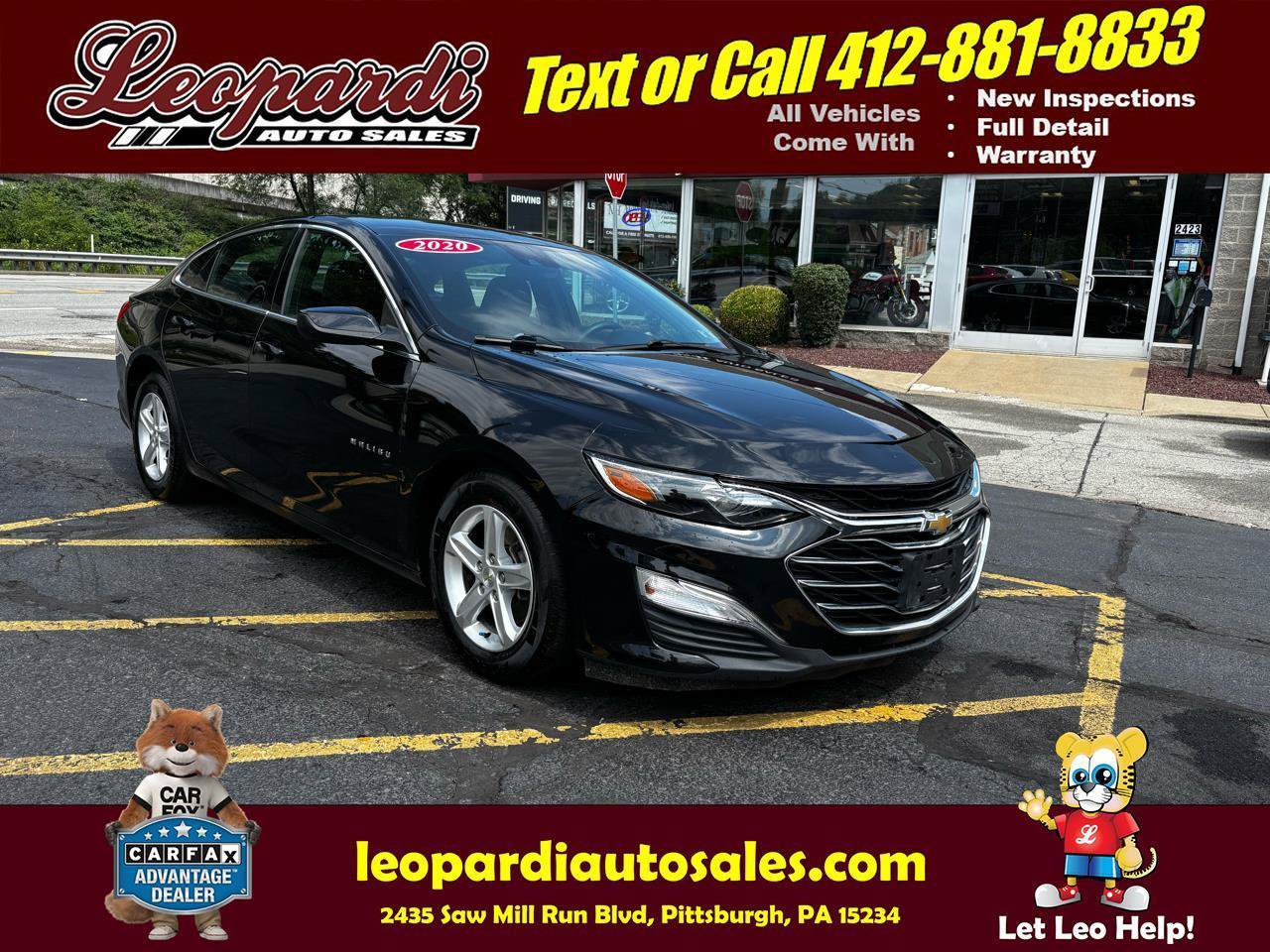 Used 2020 Chevrolet Malibu LS w/ Driver Confidence Package II FWD image 1