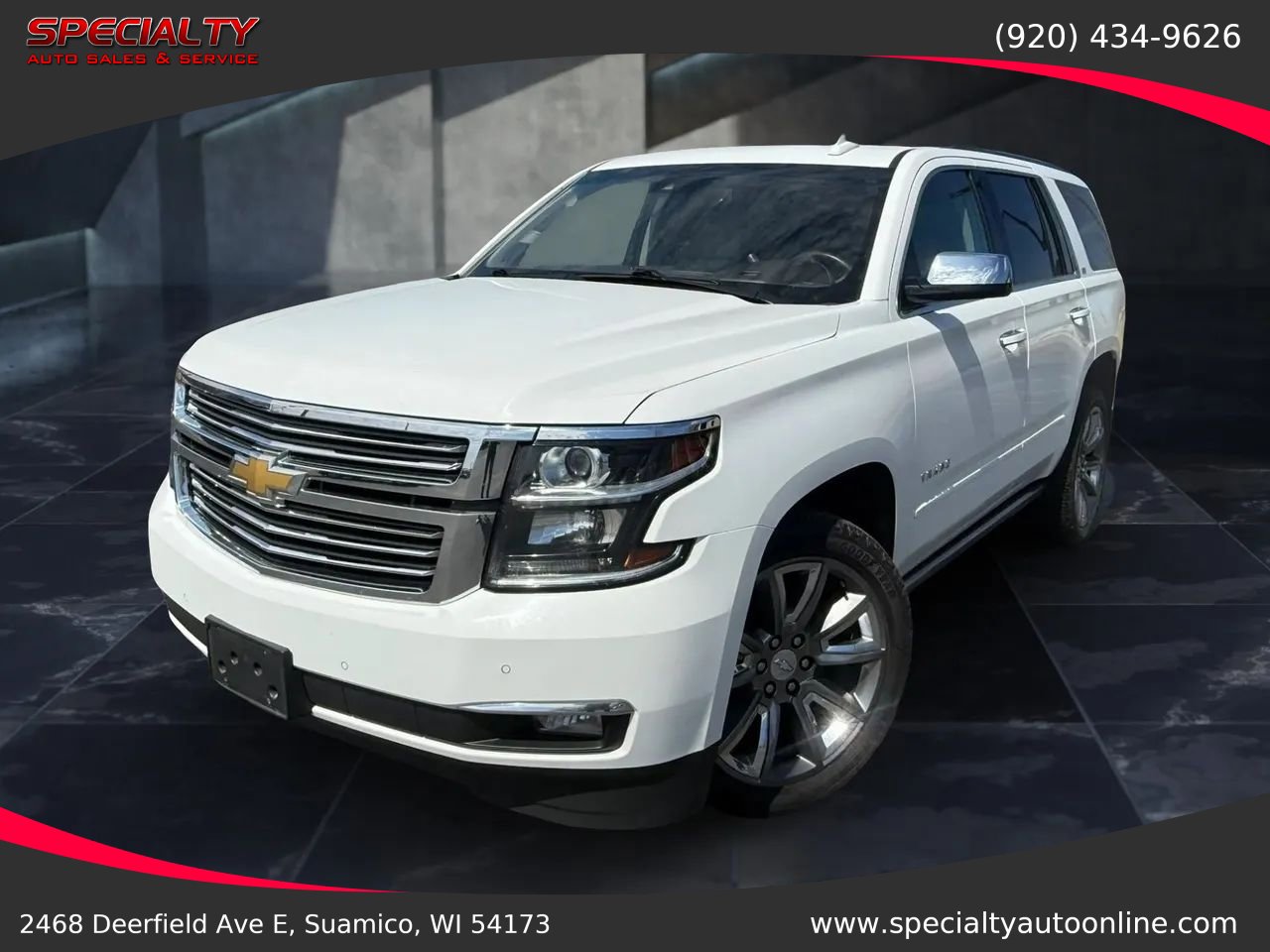 Used 2015 Chevrolet Tahoe LTZ w/ Max Trailering Package AWD/4WD image 1