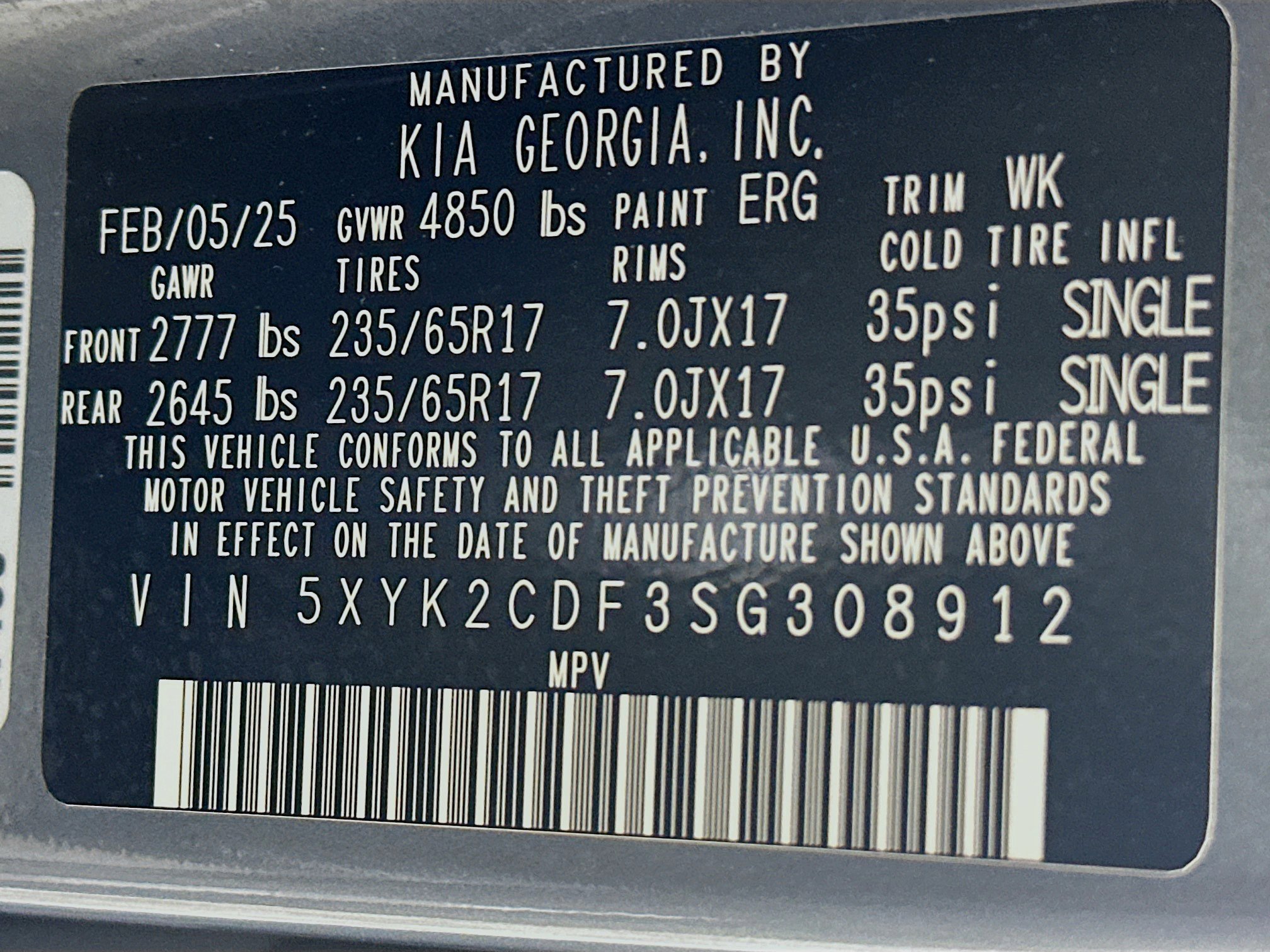 Used 2025 Kia Sportage LX image 12