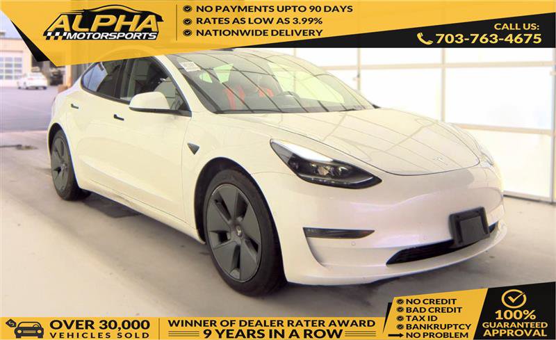 Used 2022 Tesla Model 3 Long Range AWD/4WD image 1