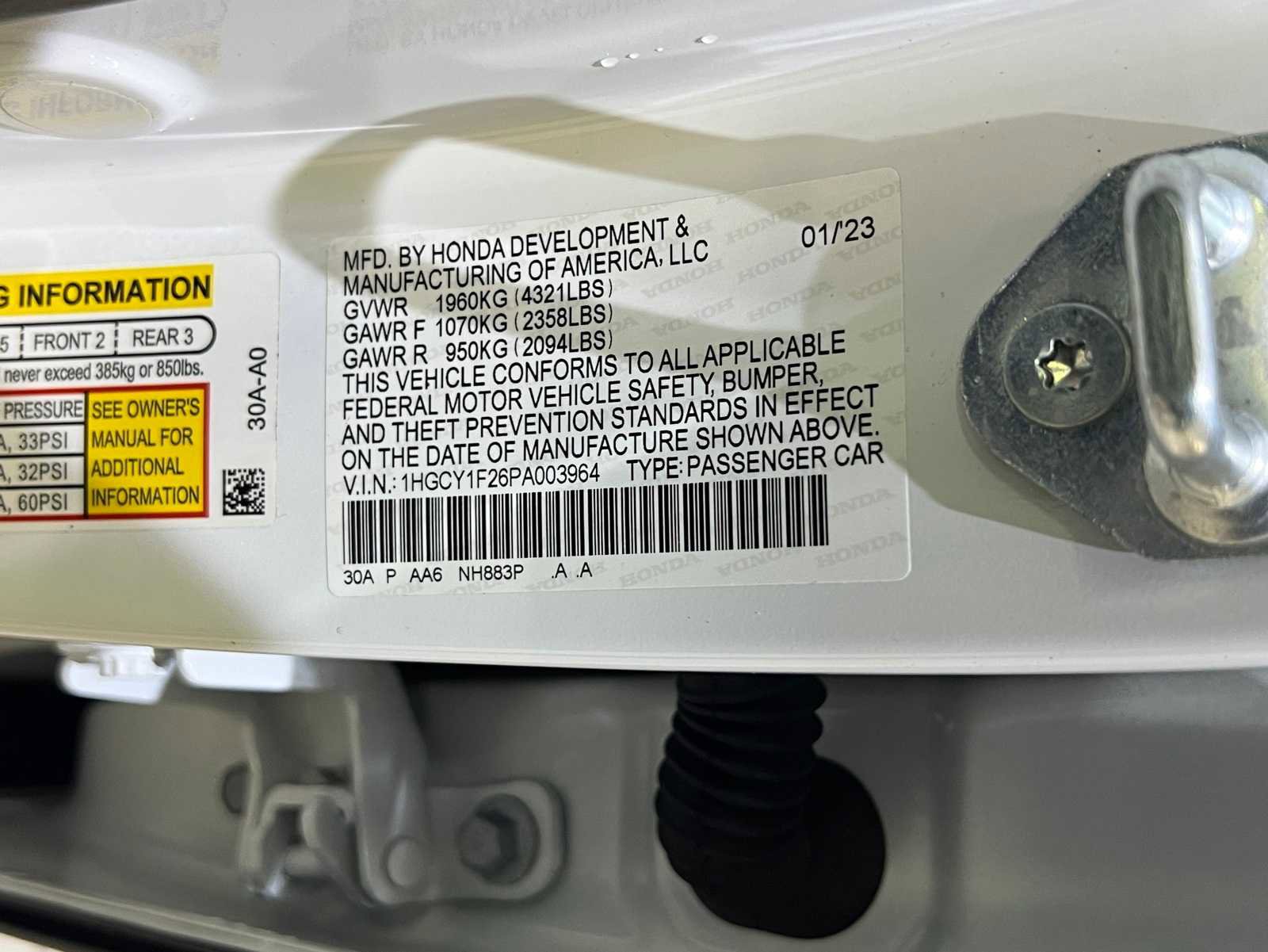 Used 2023 Honda Accord LX image 26