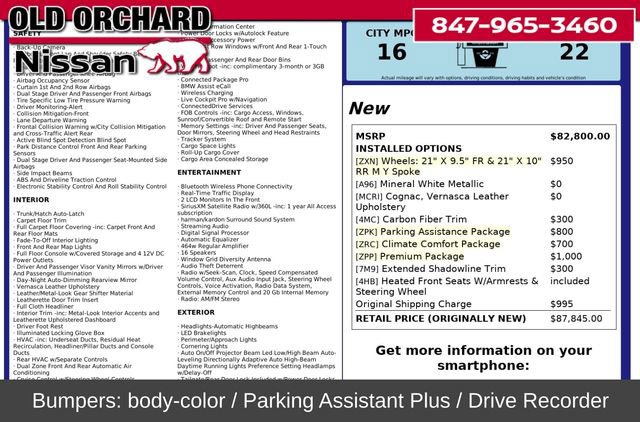 Used 2022 BMW X5 M50i w/ Premium Package image 10