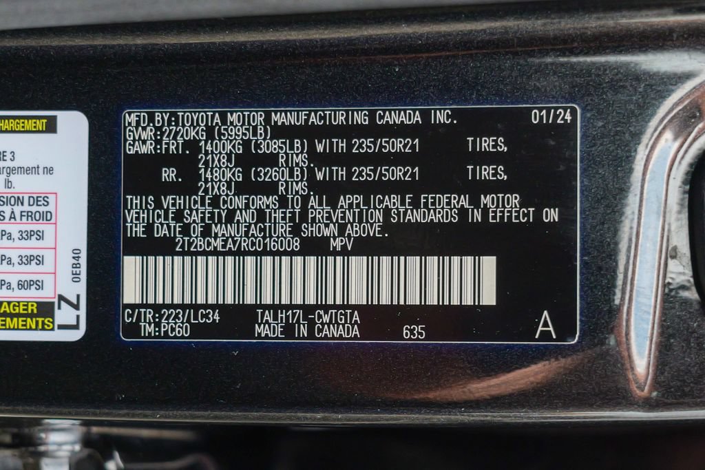 Used 2024 Lexus RX 500h F Sport w/ Convenience Package AWD/4WD image 61