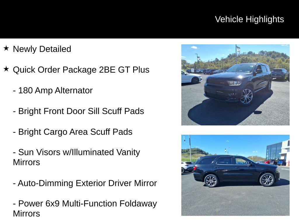 Used 2020 Dodge Durango GT AWD/4WD image 8