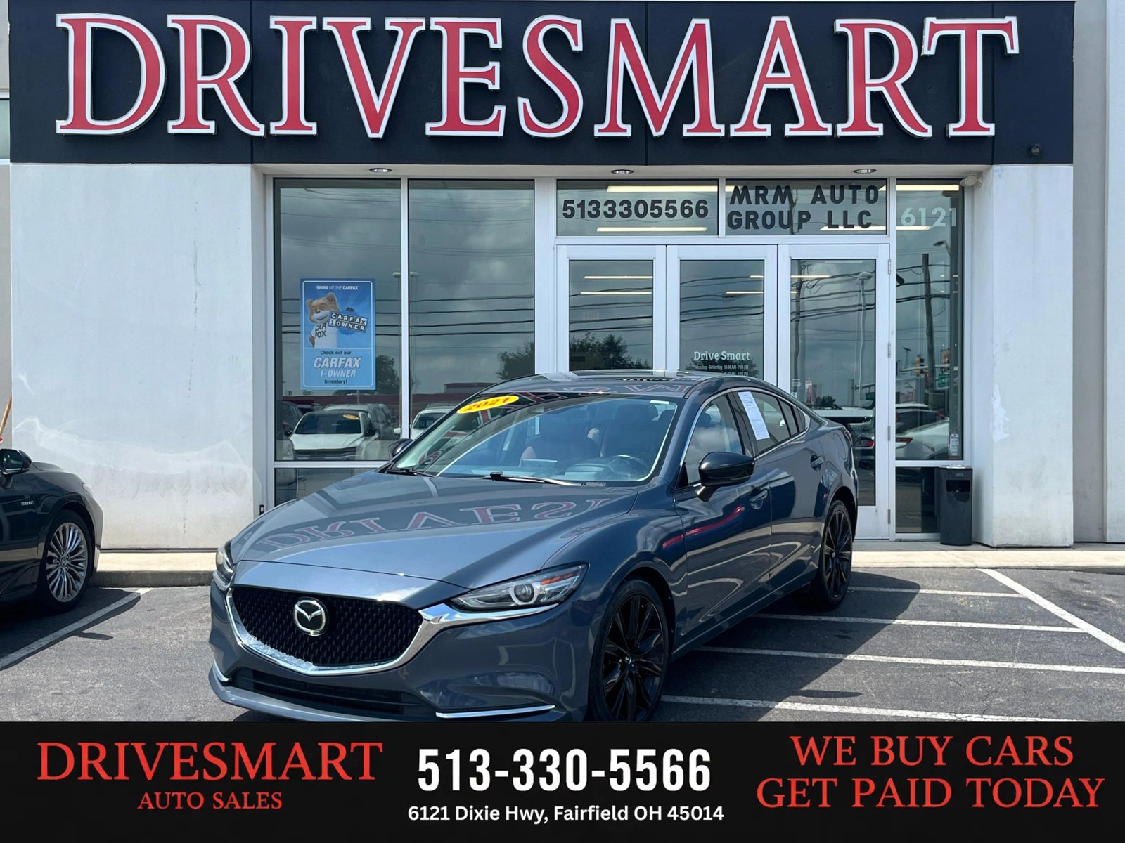 Used 2021 MAZDA MAZDA6 Carbon Edition