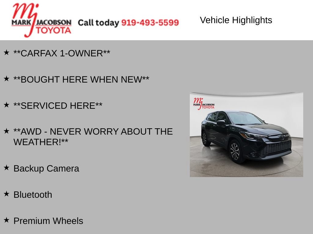 Used 2023 Toyota Corolla Cross AWD Hybrid image 6