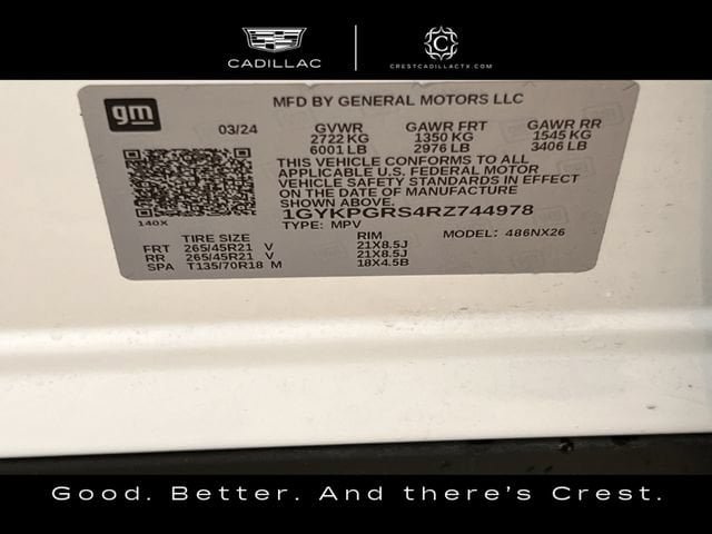 Certified 2024 Cadillac XT6 Sport w/ Technology Package AWD/4WD image 33