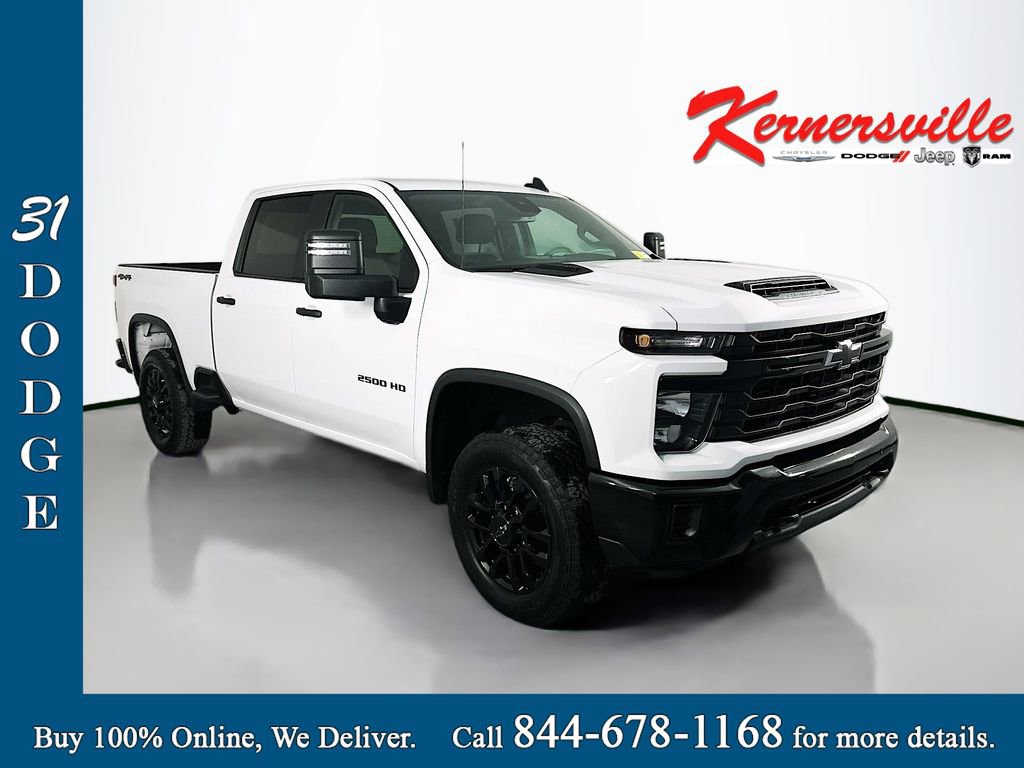 Used 2025 Chevrolet Silverado 2500 Custom w/ Custom Value Package