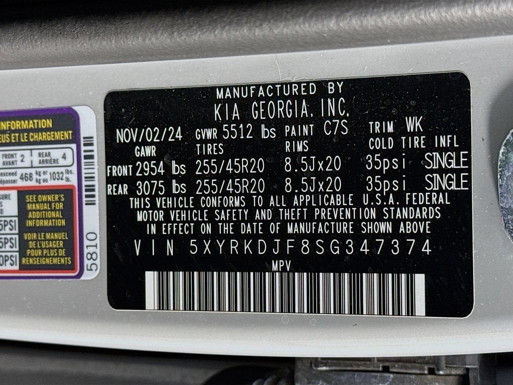 Used 2025 Kia Sorento SX Prestige AWD/4WD image 34