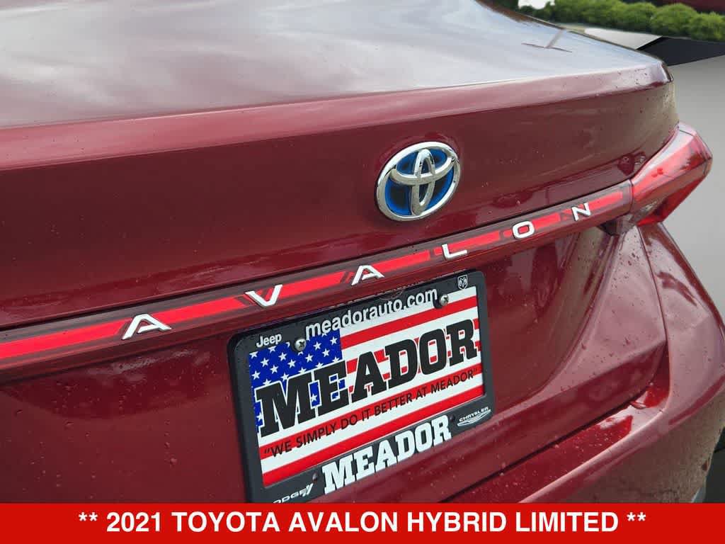Used 2021 Toyota Avalon Limited w/ Advanced Safety Package FWD image 11
