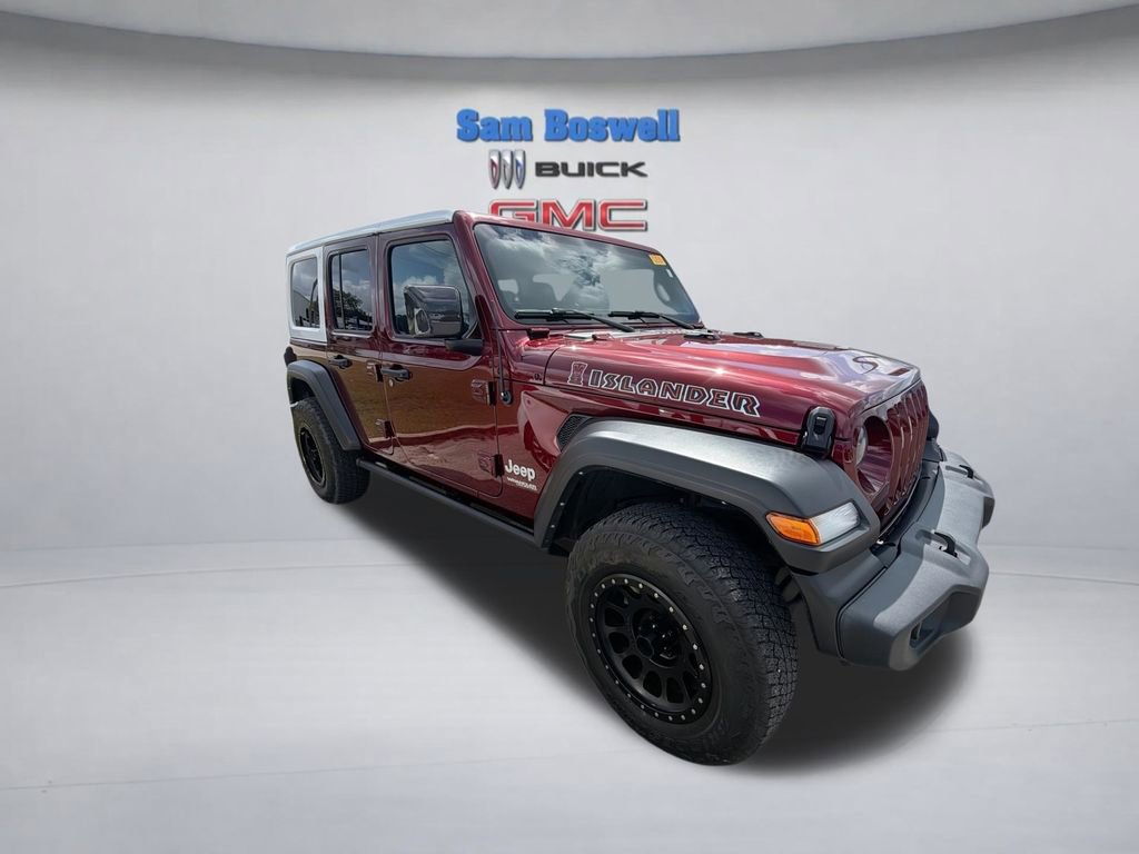 Used 2021 Jeep Wrangler Unlimited Islander AWD/4WD image 2