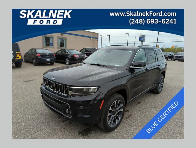 Used 2021 Jeep Grand Cherokee L Overland w/ Advanced Protech Group III AWD/4WD image 1
