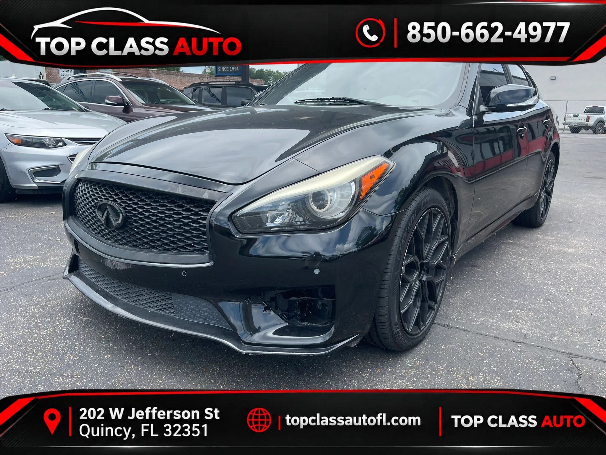Used 2018 INFINITI Q70 Luxe w/ Sport Package