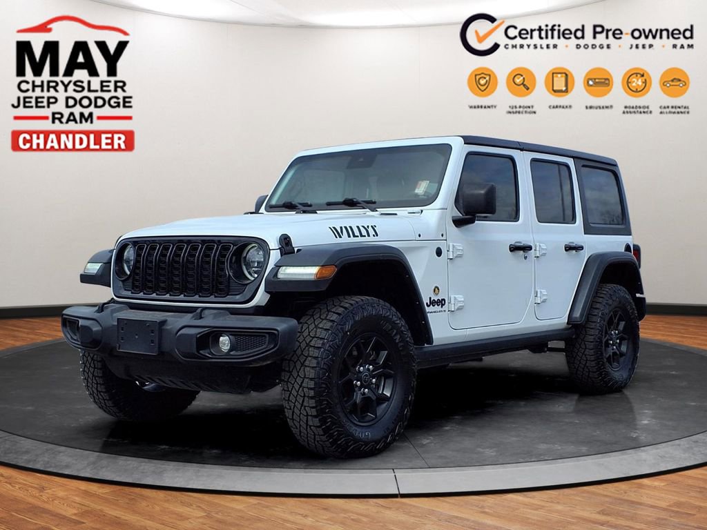 Used 2024 Jeep Wrangler Willys image 1