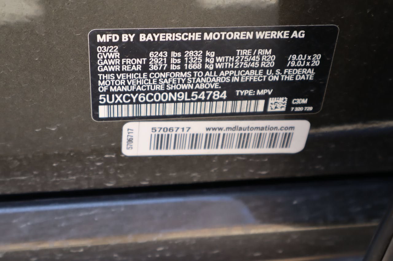 Used 2022 BMW X6 xDrive40i w/ Executive Package AWD/4WD image 28