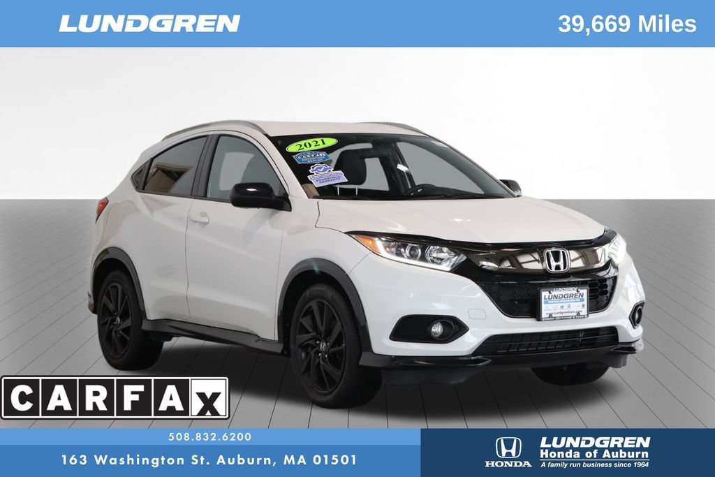 Used 2021 Honda HR-V Sport image 1