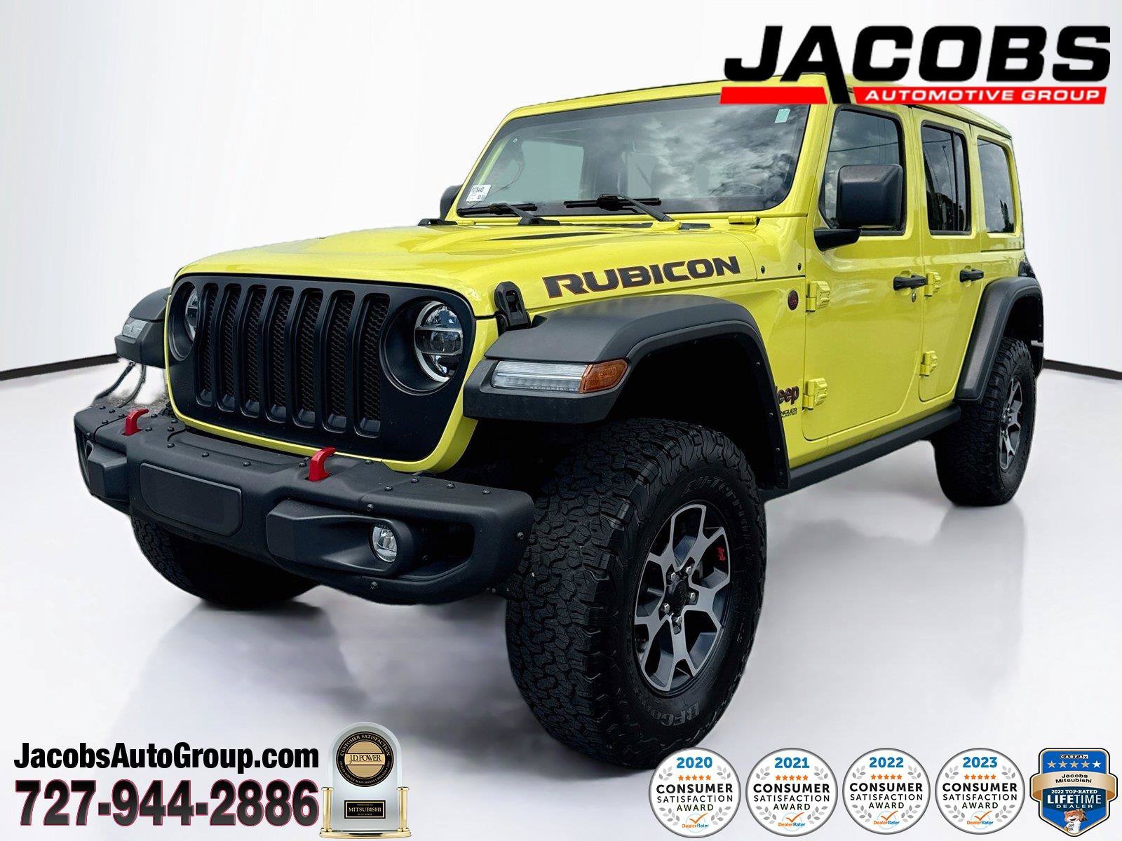 Used 2022 Jeep Wrangler Unlimited Rubicon w/ Steel Bumper Group AWD/4WD image 1