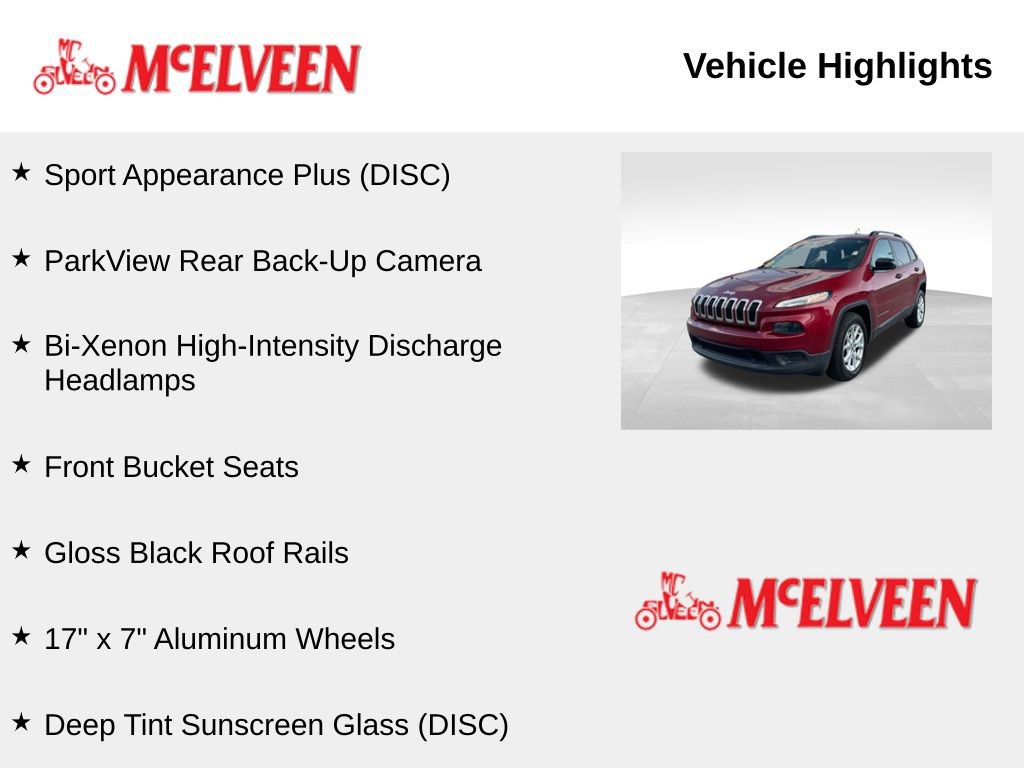 Used 2017 Jeep Cherokee Sport FWD image 6