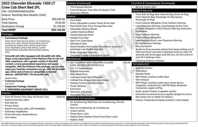 Certified 2022 Chevrolet Silverado 1500 LT AWD/4WD image 26