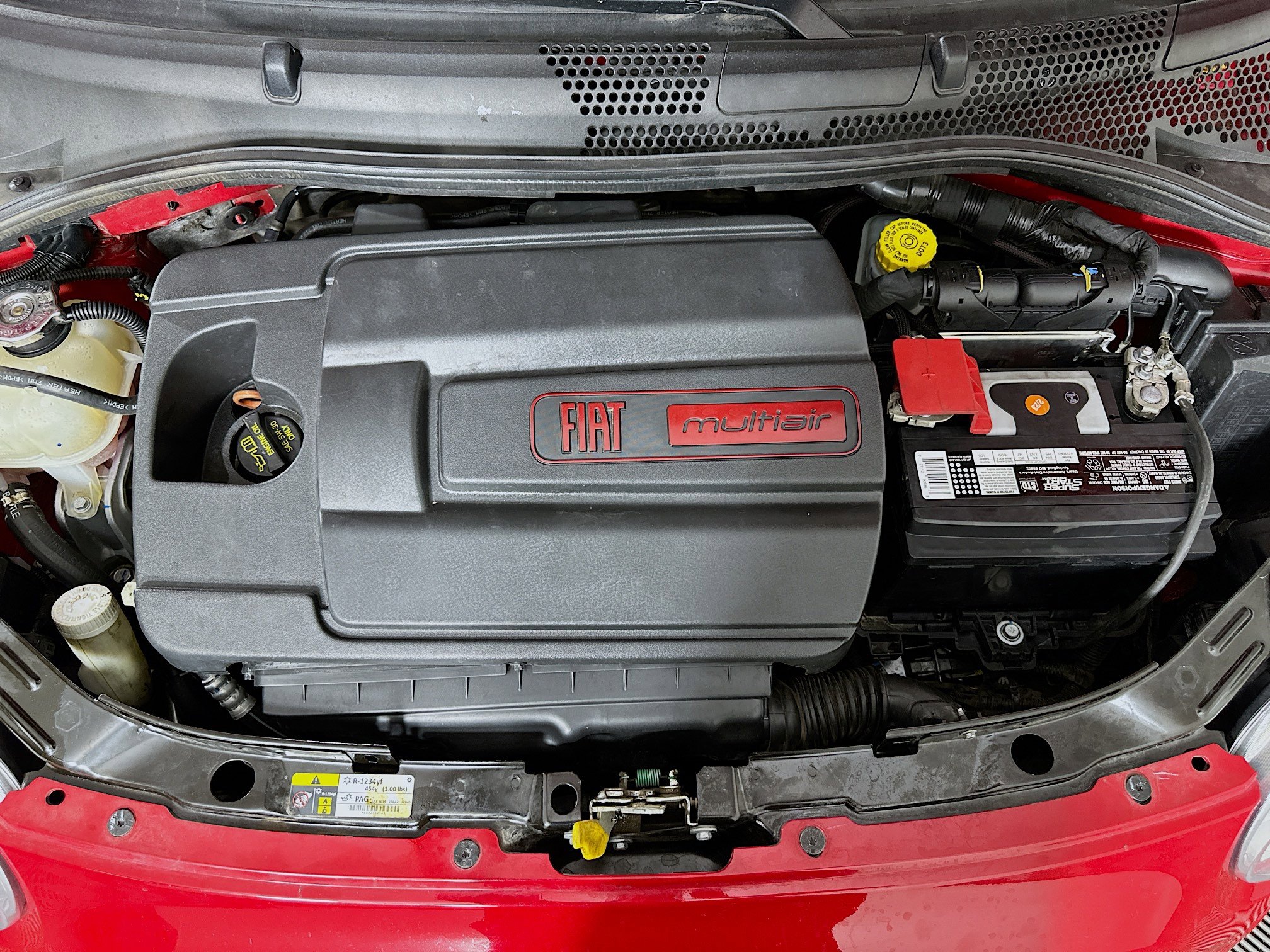 Used 2017 FIAT 500 Pop w/ Red Roof & Mirror Cap Package image 26