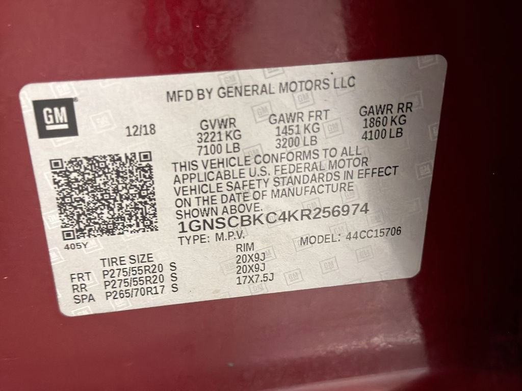 Used 2019 Chevrolet Tahoe LT w/ Luxury Package image 34