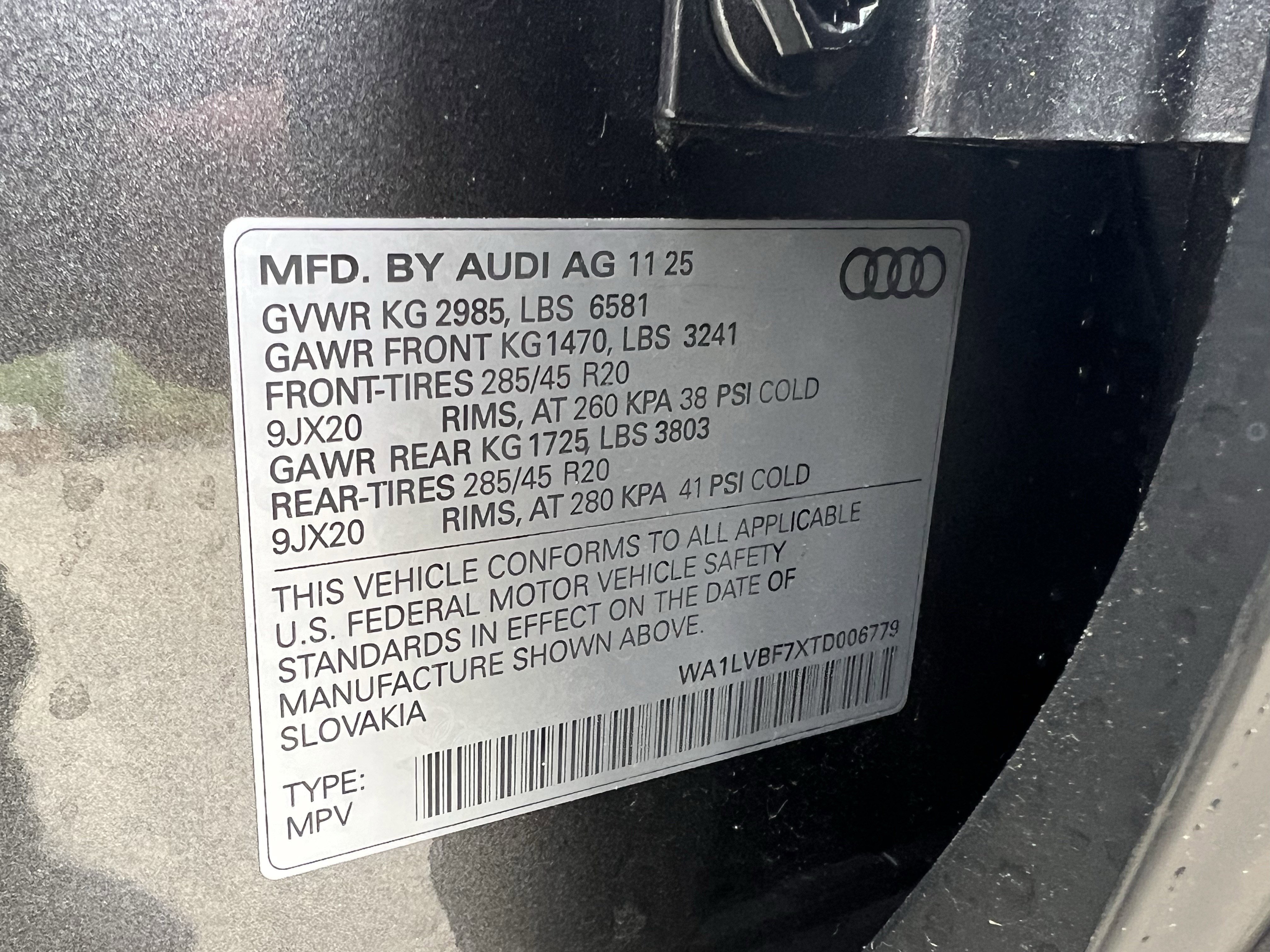 Certified 2026 Audi Q7 3.0T Premium Plus w/ Premium Plus Package AWD/4WD image 37
