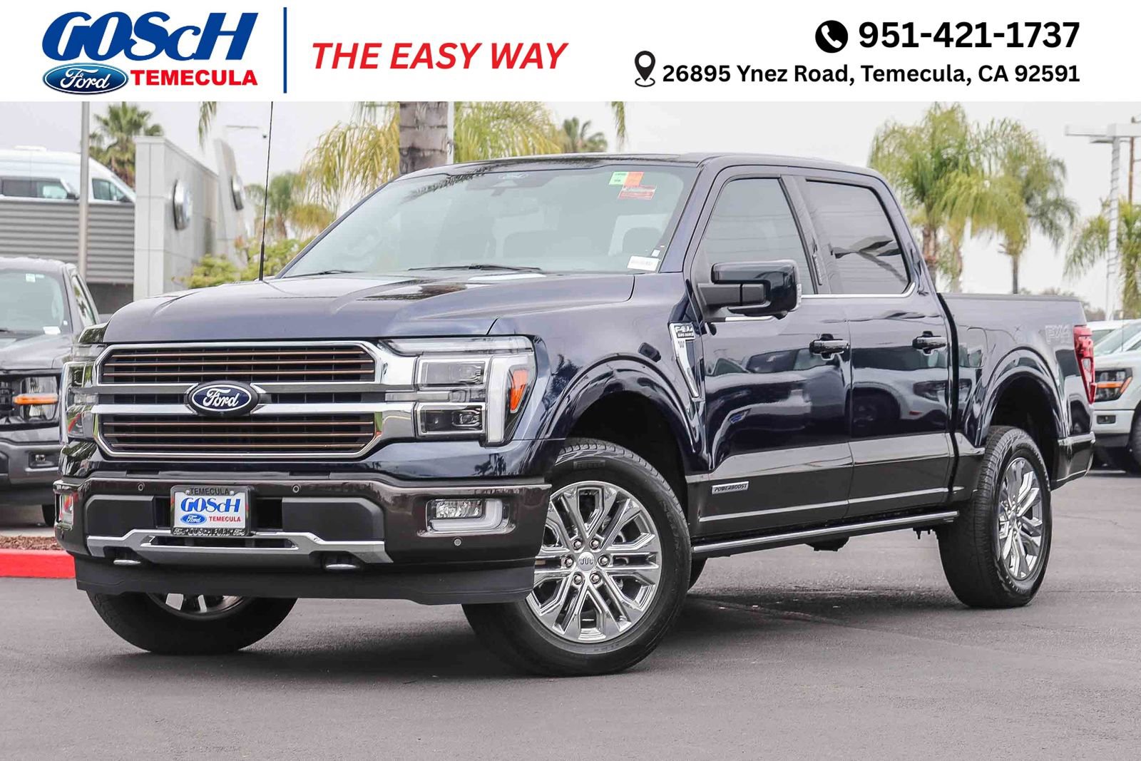 Certified 2024 Ford F150 King Ranch w/ FX4 Off-Road Package