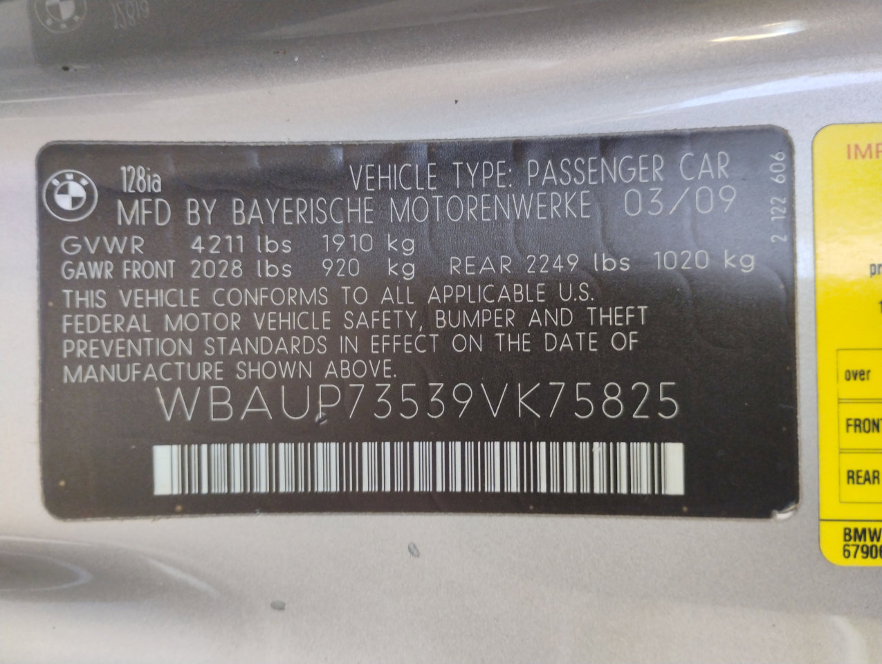 Used 2009 BMW 128i Coupe image 90